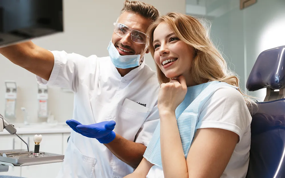 Happy Dentist Patient