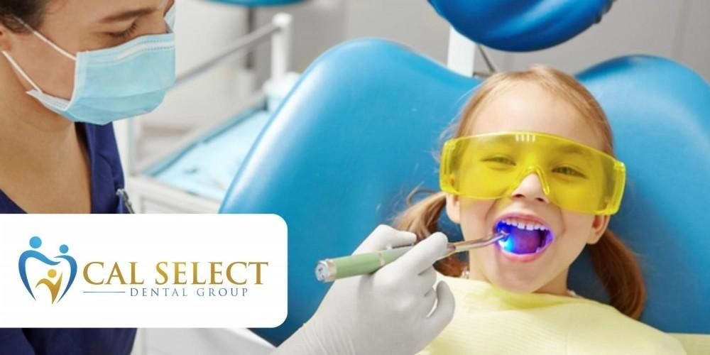 child at the dentist